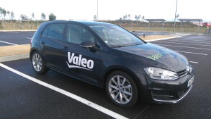 Vokswagen Golf VII du programme Valeo Cruise 4U