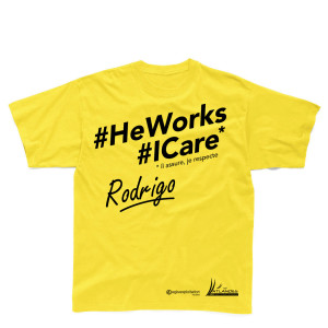 T-shirt #HeWorks #ICare - Atlandes A63